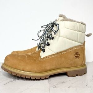 Timberland Lace Up Puffer Top Boot 11